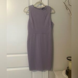 The Limited Purple Sheath Midi Dress